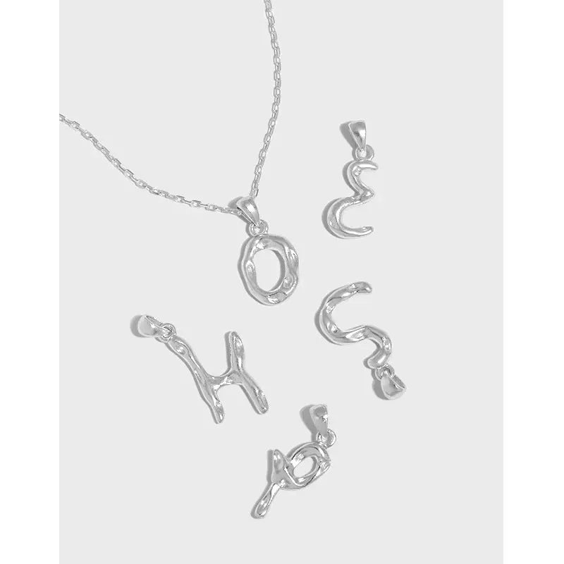 ALPHABET CHARM NECKLACE - OPHRASTUDIO