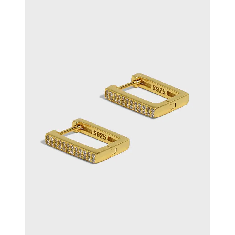 GEOMETRIC BRILLIANCE EARRINGS - OPHRASTUDIO