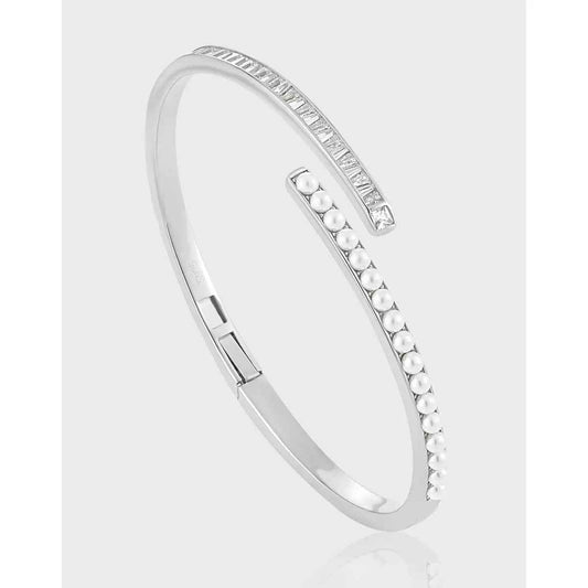 High Sense Silver Cuff Bracelet