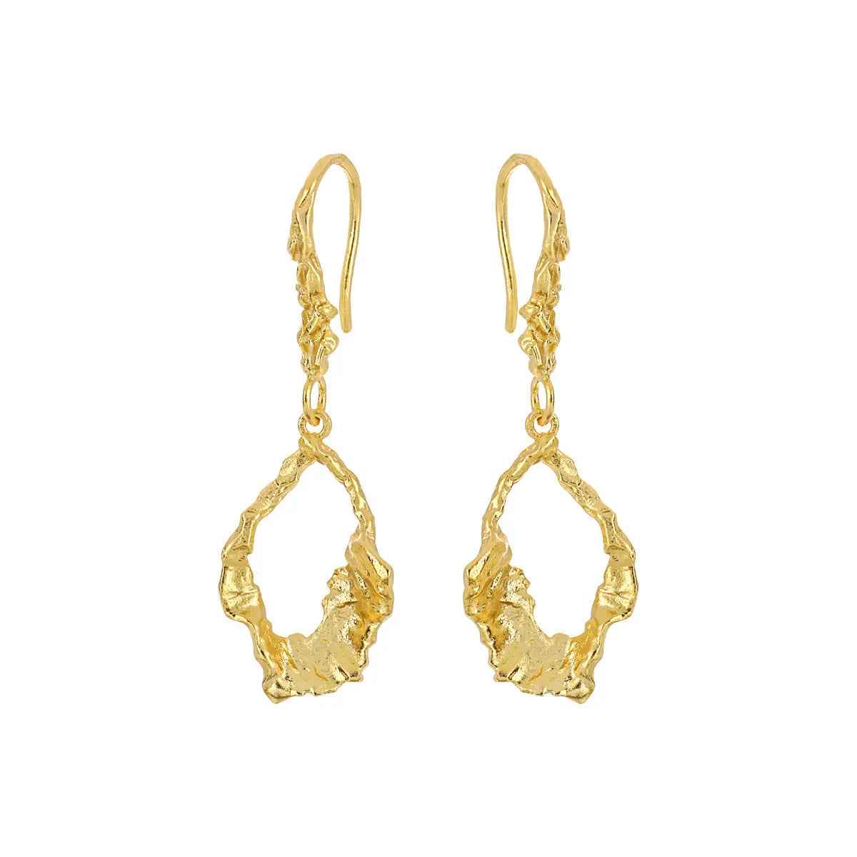 Moonlight Silver Drop Earrings