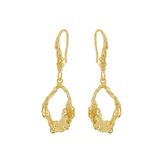 Moonlight Silver Drop Earrings