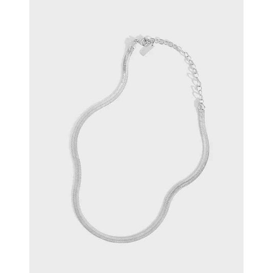 Medusa's Silver Chain Necklace