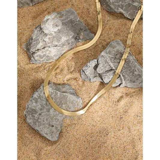 Medusa's Silver Chain Necklace