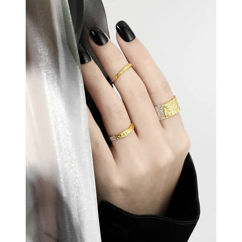 FROSTED EDGE RING - OPHRASTUDIO