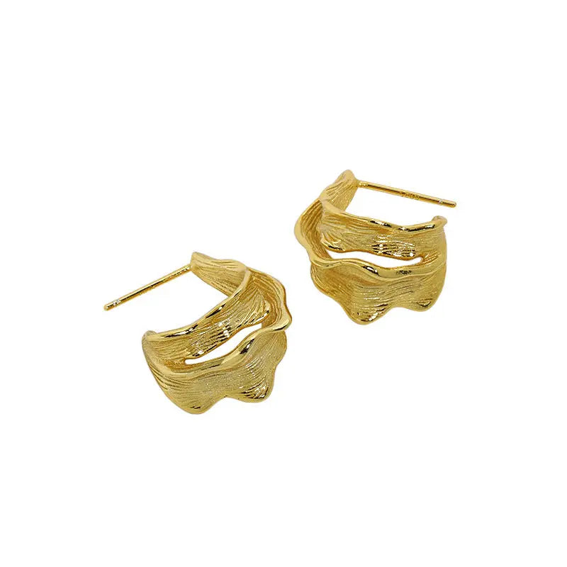 MINIMALIST IRREGULAR TEXTURE STUDS - OPHRASTUDIO