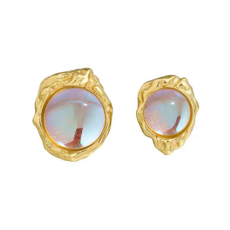 Selene's Luxury Silver Moonstone Earrings
