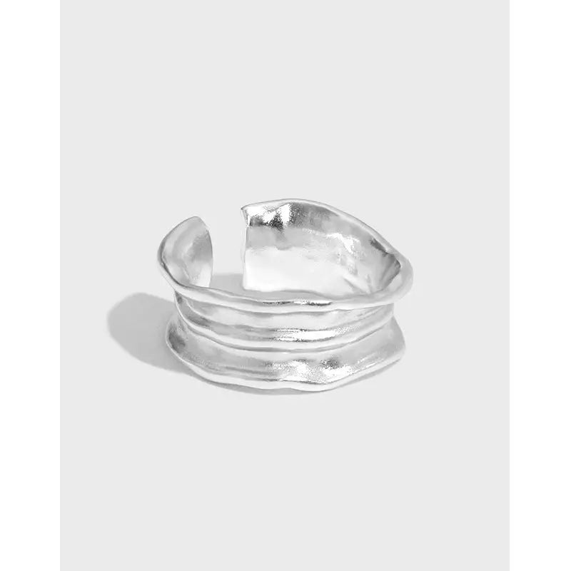 SLEEK RIPPLES RING - OPHRASTUDIO