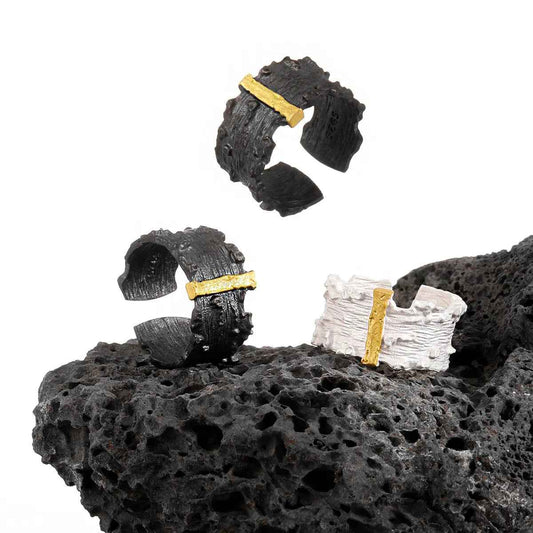 Silver Shard Silver Statement Ring