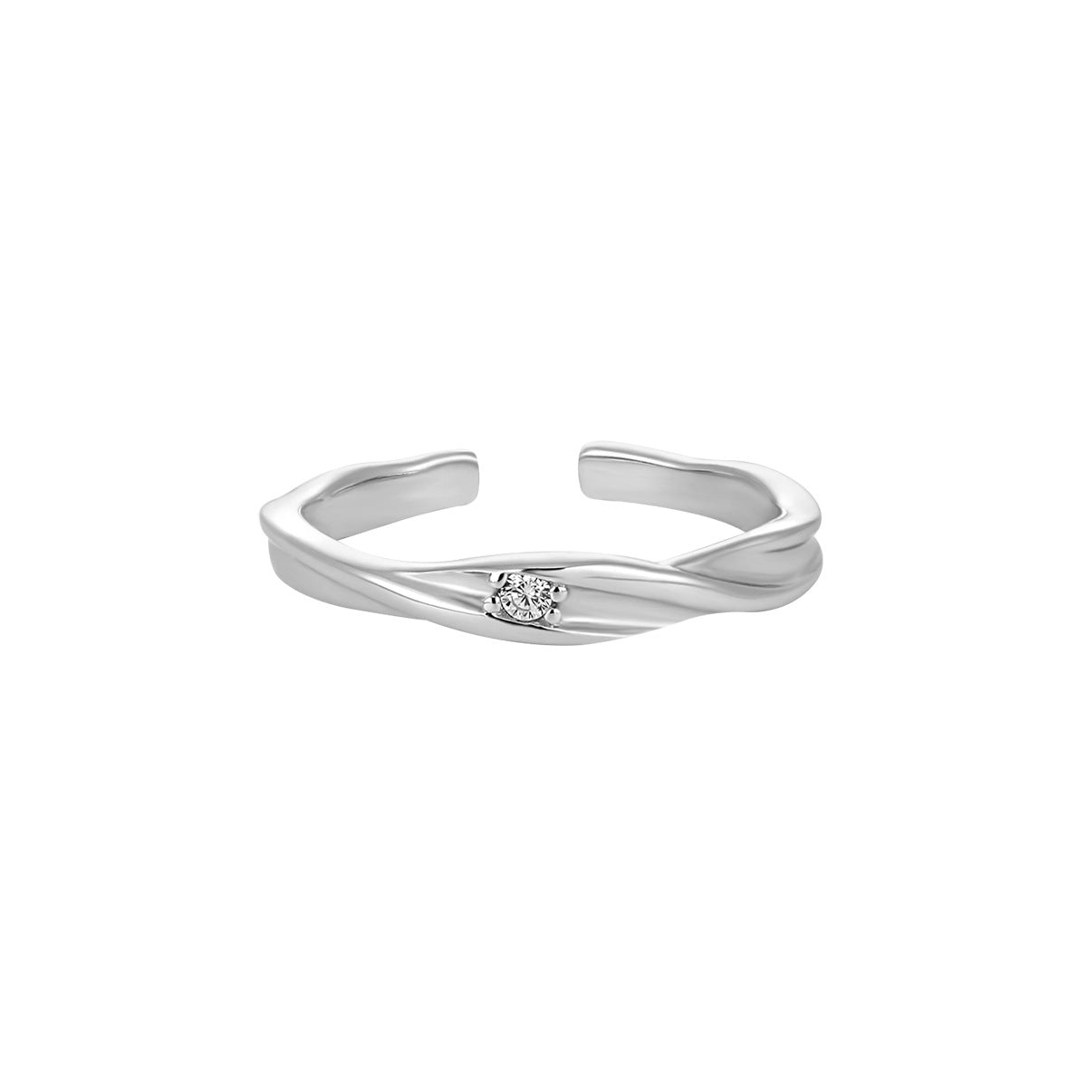 TRISTAN AND ISOLDE COUPLE SILVER RING OPHRASTUDIO