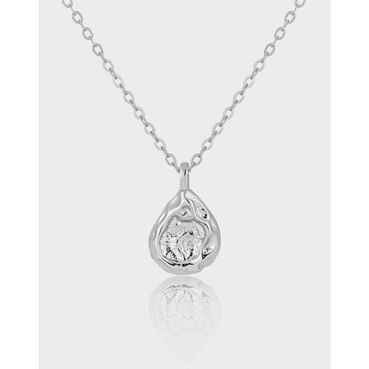 Morgan Le Fay Silver Pendant Necklace