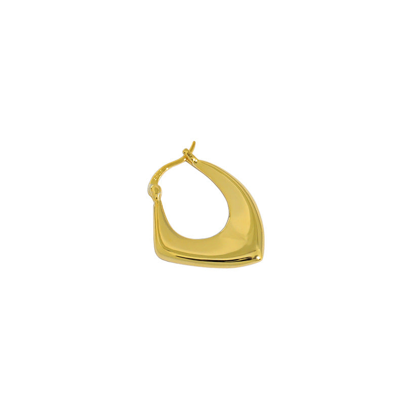 RETRO GEOMETRIC RHOMBUS EARRING OPHRASTUDIO
