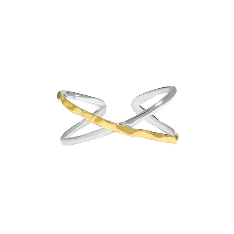 DUAL TEXTURE RING - OPHRASTUDIO