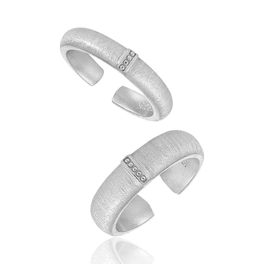 Eira's Frost Silver Statement Ring