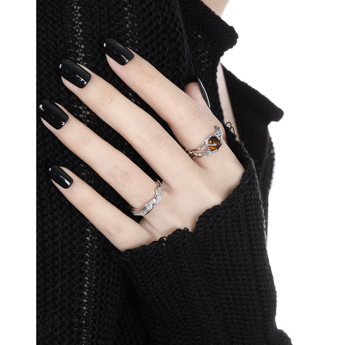 ARIEL'S BUBBLE DREAM SILVER RING OPHRASTUDIO