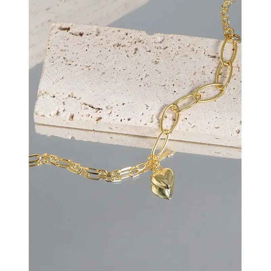 Amore's Love Silver Chain Bracelet