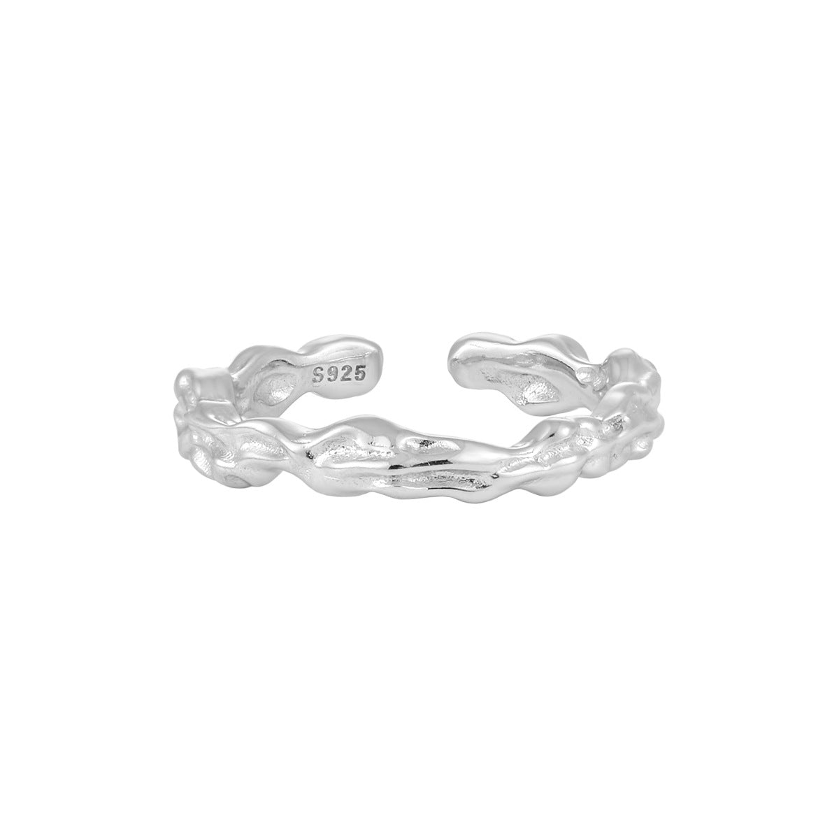 ENCHANTED MEADOW SILVER RING OPHRASTUDIO
