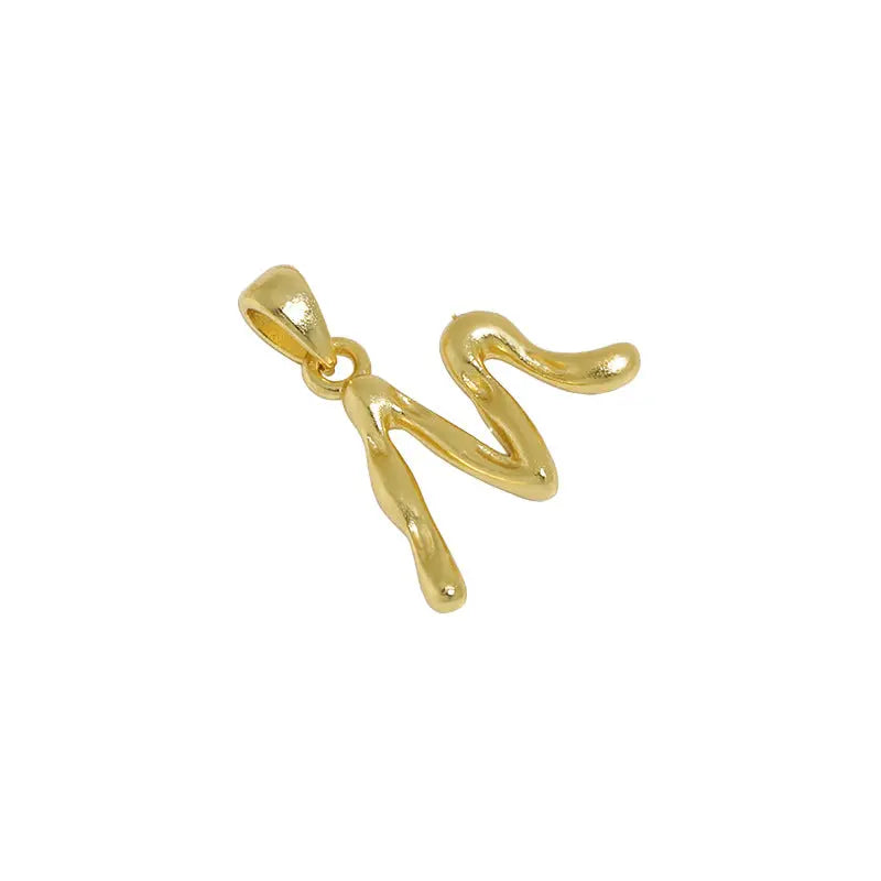 ALPHABET CHARM NECKLACE - OPHRASTUDIO