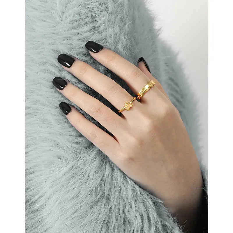 Enchanted Desires Silver Stacking Ring