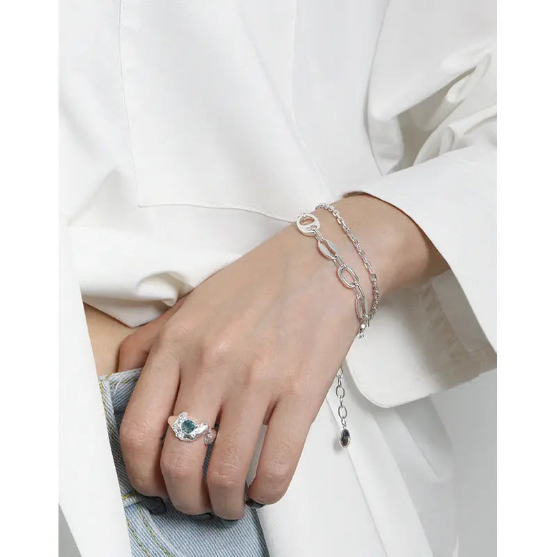 NOS DOUBLE CHAIN - OPHRASTUDIO