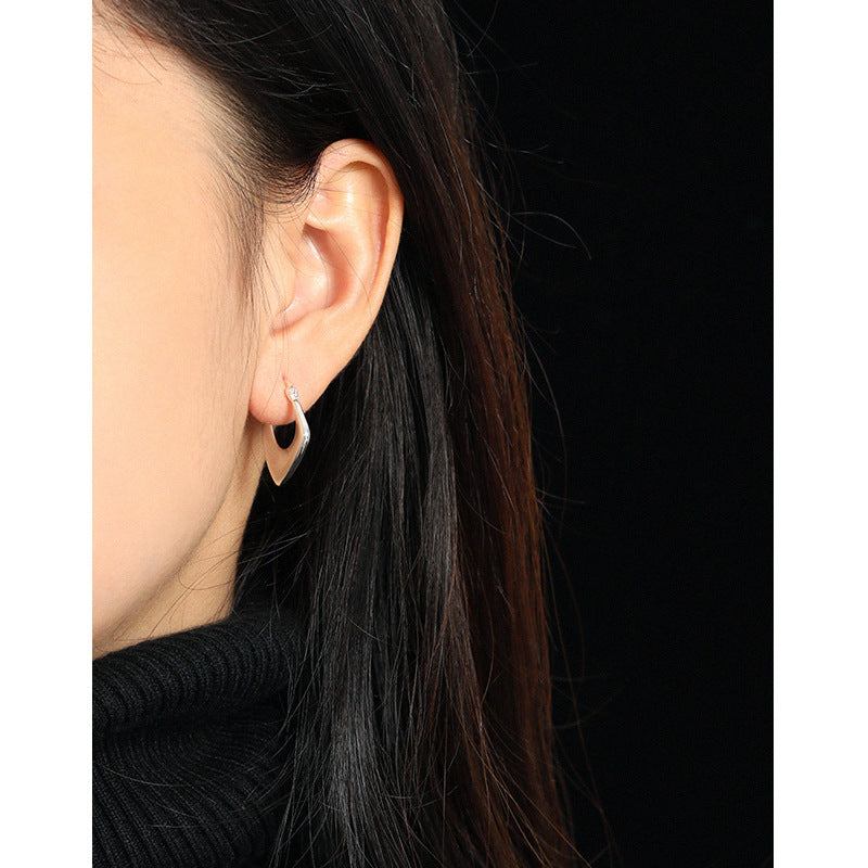 RETRO GEOMETRIC RHOMBUS EARRING OPHRASTUDIO