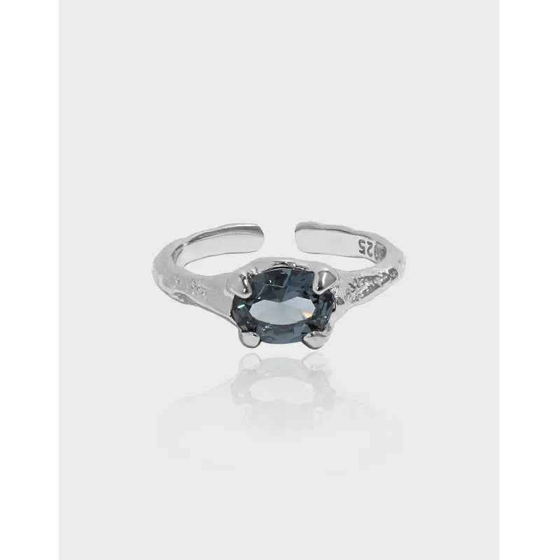 Enchanted Whispers Silver Statement Ring