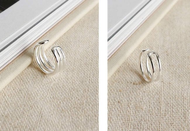 Minimal Line Ear Cuff Earring