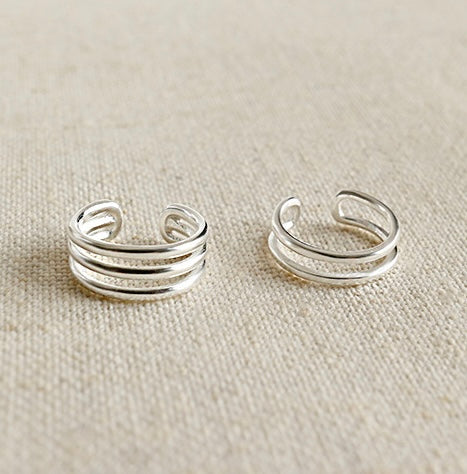 Minimal Line Ear Cuff Earring