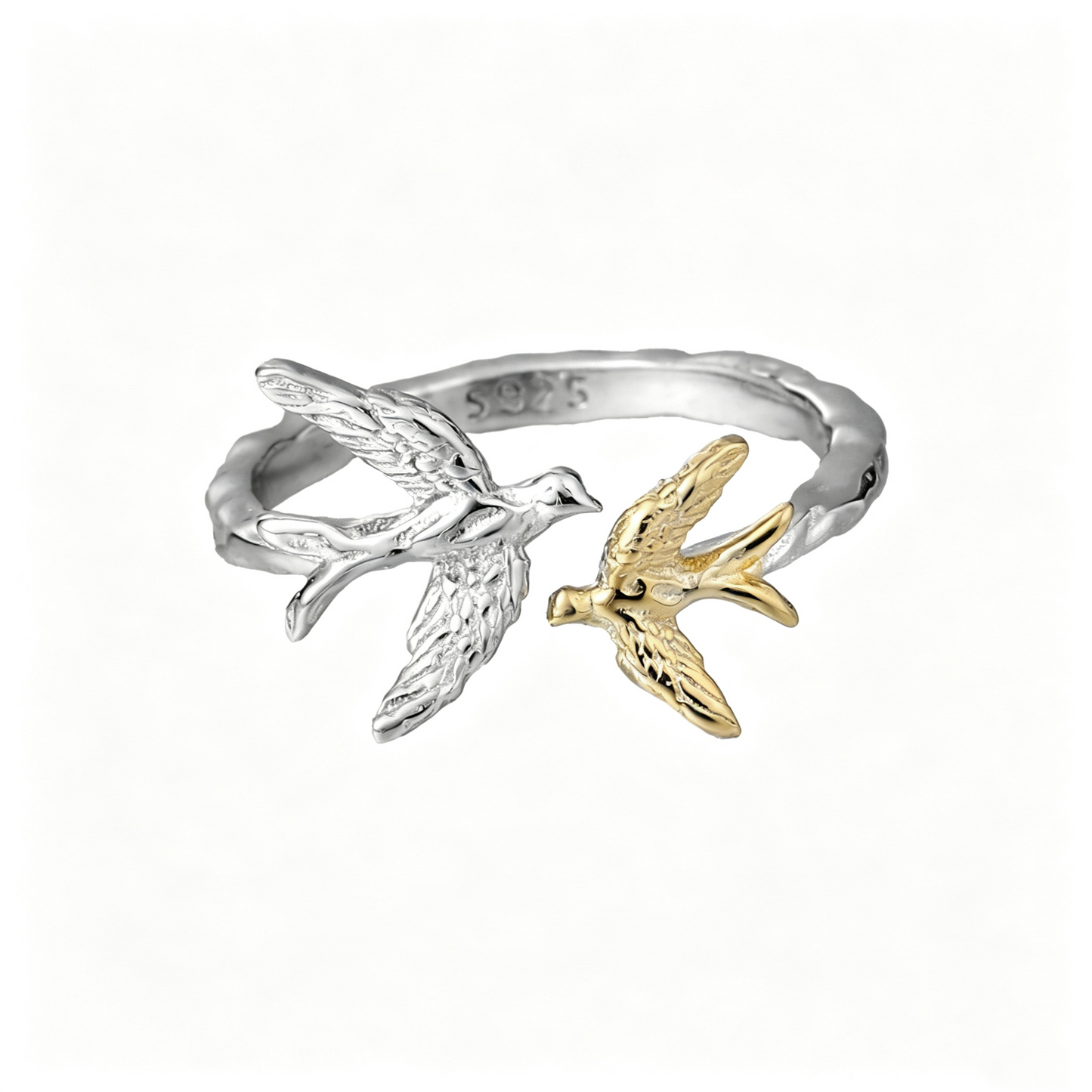 Twin Bird Open Ring OPHRASTUDIO