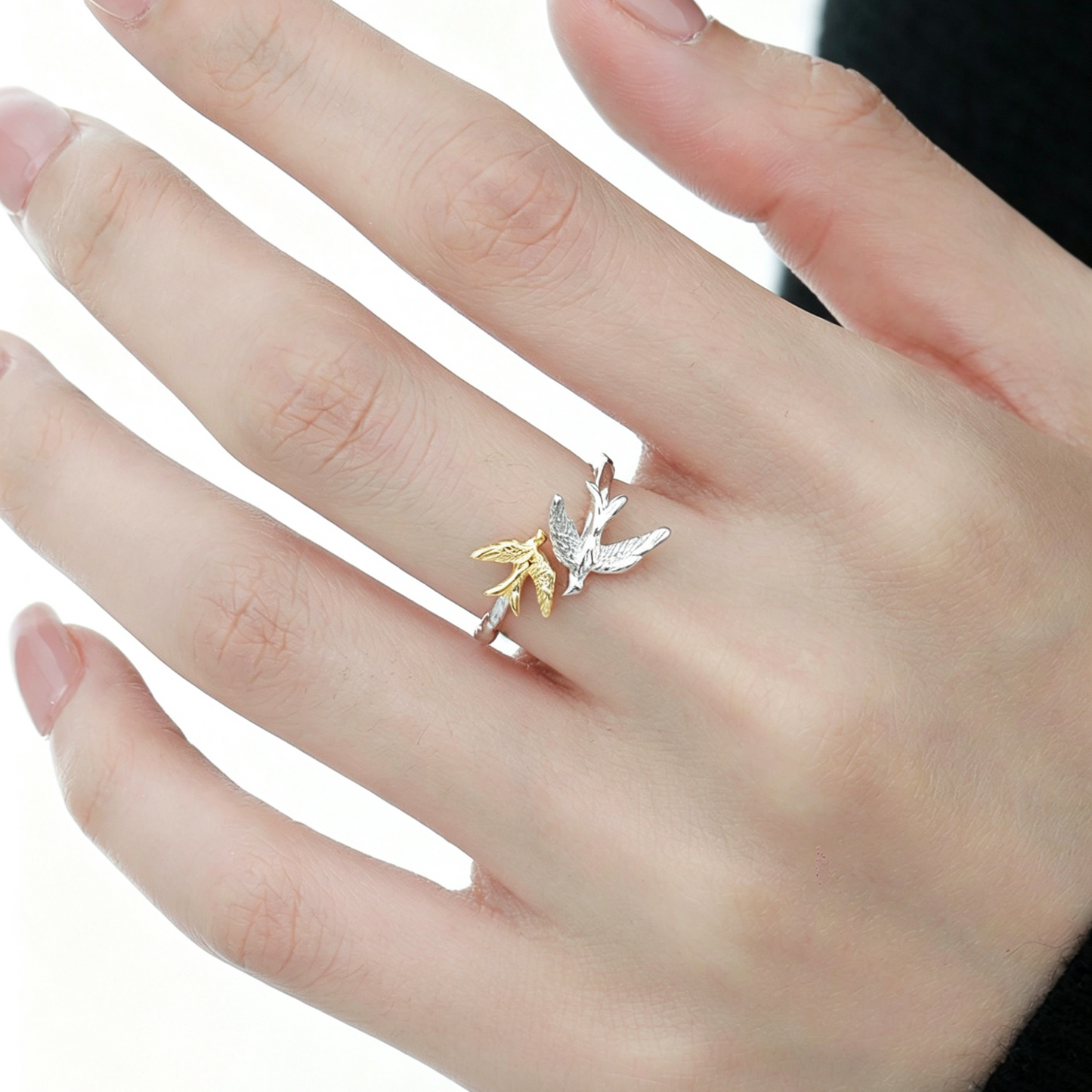 Twin Bird Open Ring OPHRASTUDIO