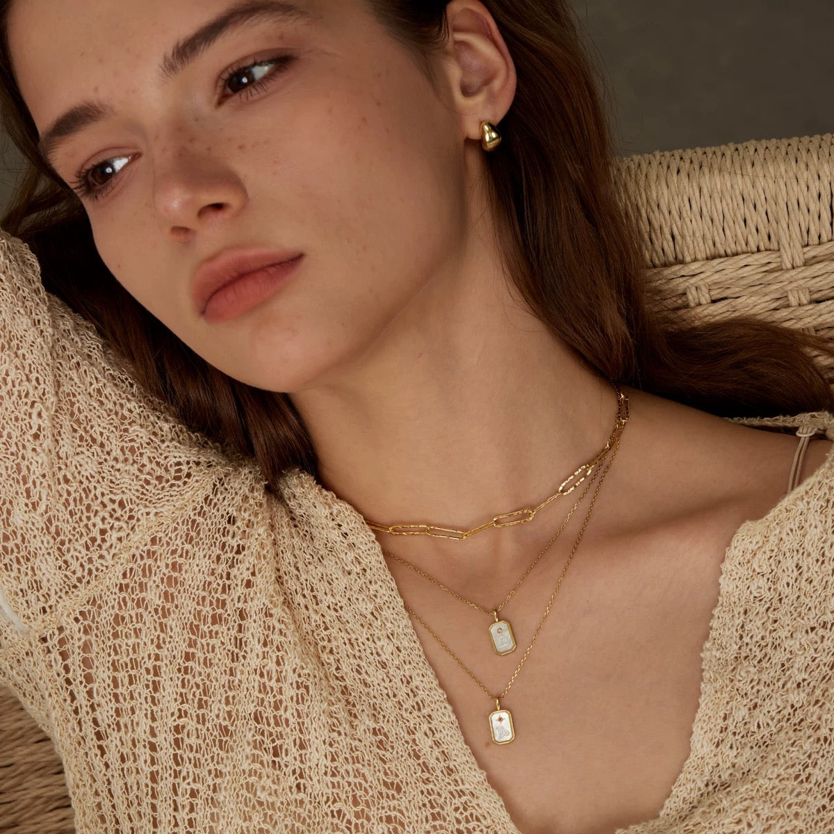 Celestial Zodiac Sterling Silver Pendant Necklace OPHRASTUDIO