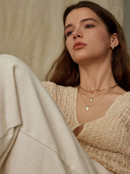 Celestial Zodiac Sterling Silver Pendant Necklace OPHRASTUDIO
