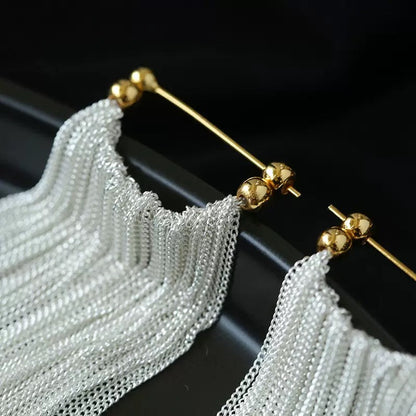 Whisper Tassel Earrings OPHRASTUDIO