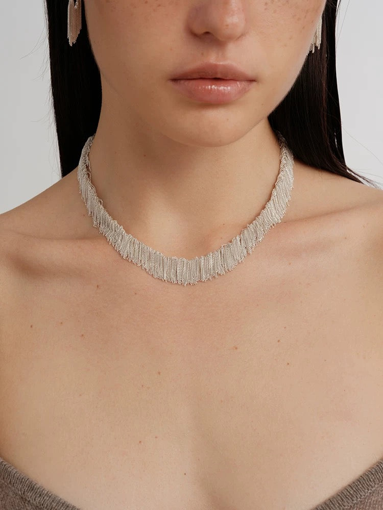 Whisper Tassel Necklace OPHRASTUDIO