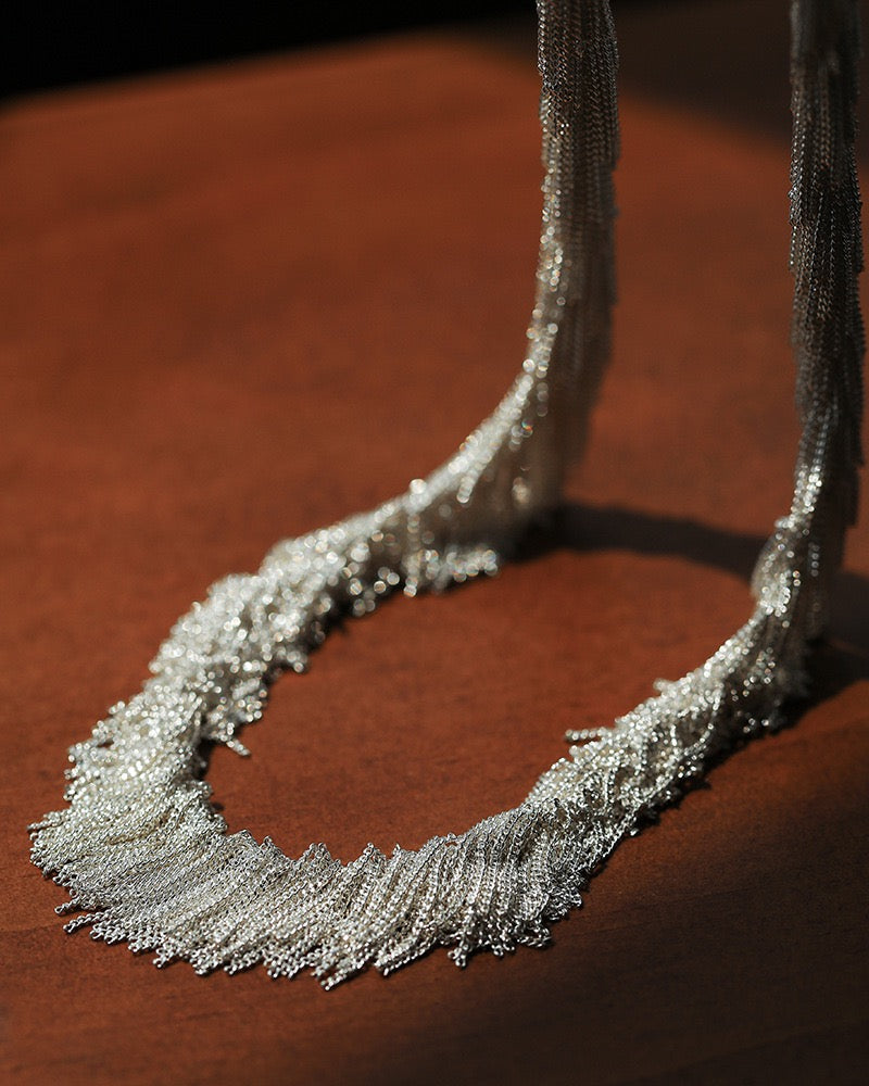 Whisper Tassel Necklace OPHRASTUDIO