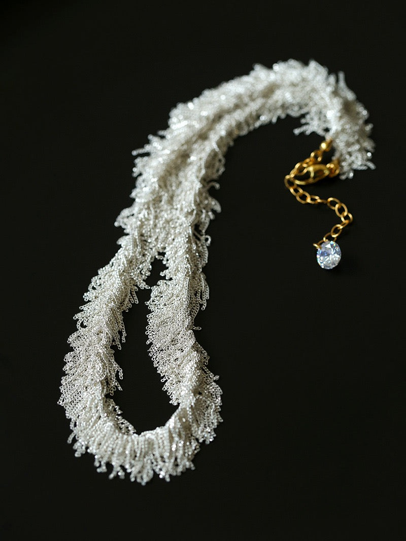 Whisper Tassel Necklace OPHRASTUDIO