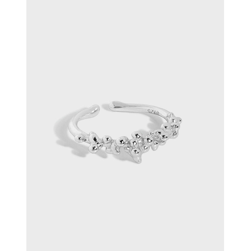 Molten Pebble Stacking Ring OPHRASTUDIO