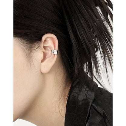 Irregular Polished Ear Cuff Earring OPHRASTUDIO