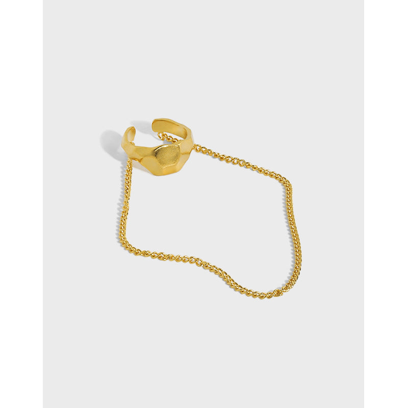 Tassel Chain Ear Cuff Earring OPHRASTUDIO
