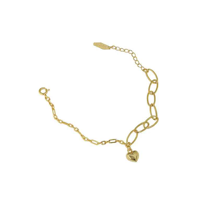 Amore's Love Silver Chain Bracelet
