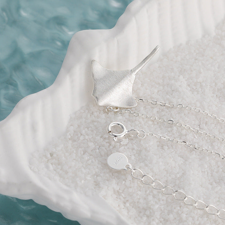 Stingray Pendant Necklace OPHRASTUDIO