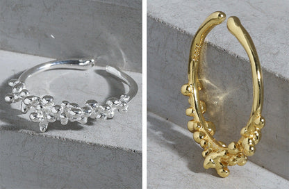 Molten Pebble Stacking Ring OPHRASTUDIO