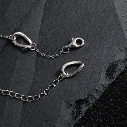 Wave Orbit Sterling Silver Bracelet OPHRASTUDIO