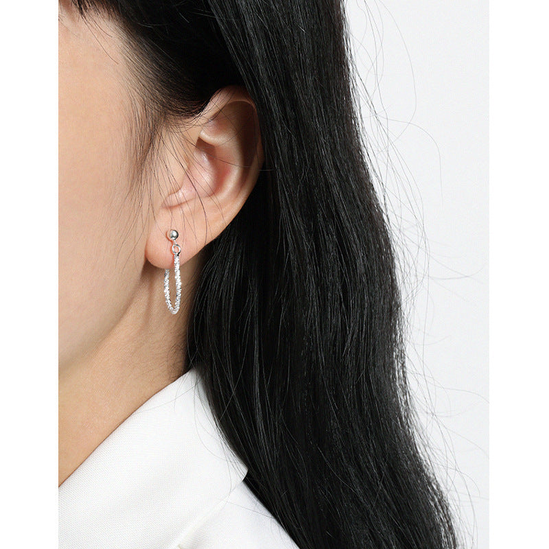 Stardust Twist Mini Hoop Earrings OPHRASTUDIO