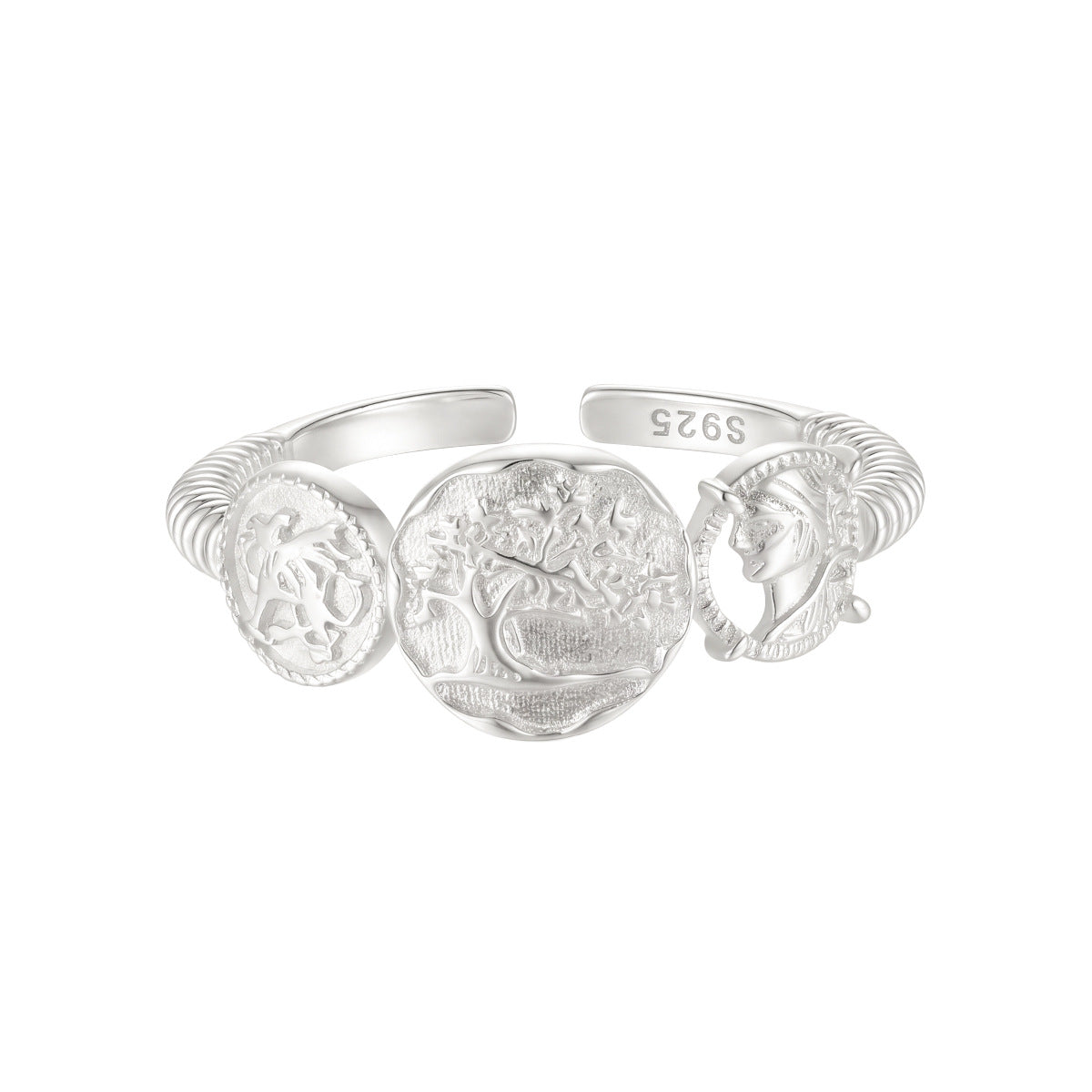 Athena's Legacy Coin Ring OPHRASTUDIO