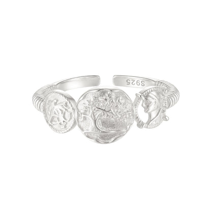 Athena's Legacy Coin Ring OPHRASTUDIO