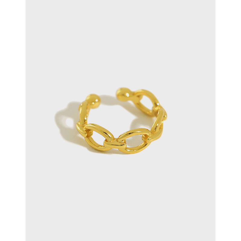 Openwork Chain Ear Cuff Earring OPHRASTUDIO