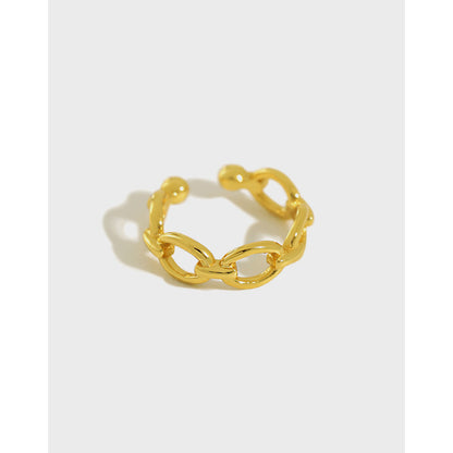 Openwork Chain Ear Cuff Earring OPHRASTUDIO