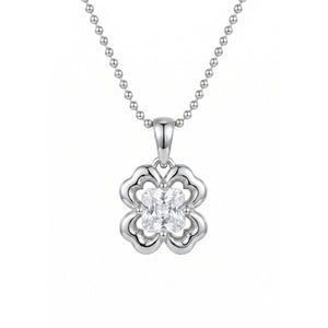 Lucky Clover Blossom Necklace OPHRASTUDIO