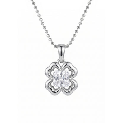 Lucky Clover Blossom Necklace OPHRASTUDIO