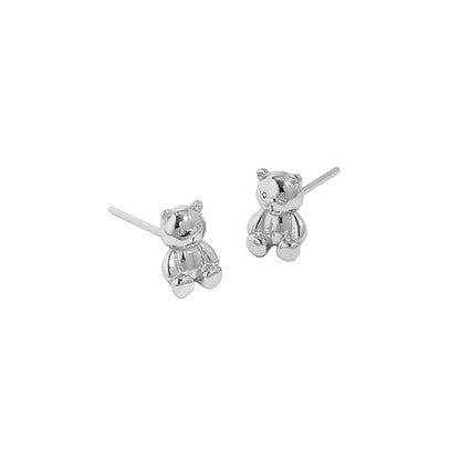 Tiny Teddy Stud Earrings OPHRASTUDIO